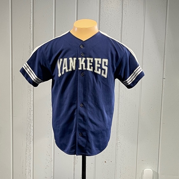 * Vintage NY Yankees MLB Martinez # 24 Button Up Jersey Sz XL - Picture 1 of 7